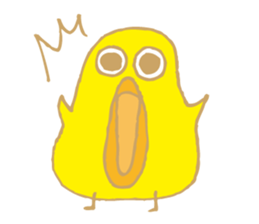 Is it yellow? sticker #4985222