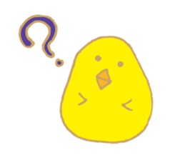 Is it yellow? sticker #4985223