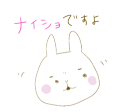 rabbit(Japanese) sticker #4985296