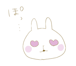 rabbit(Japanese) sticker #4985298