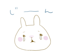 rabbit(Japanese) sticker #4985302