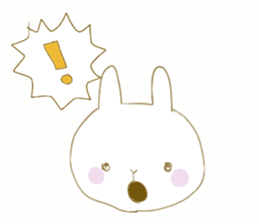 rabbit(Japanese) sticker #4985312