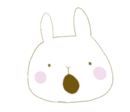 rabbit(Japanese) sticker #4985315