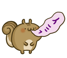 This Squirrel to inflame. sticker #4985680