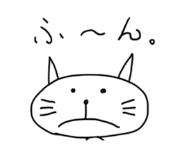 graffiti of a cat and a mouse 2 sticker #4986197