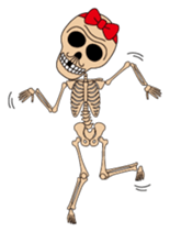 Dissembled skulls sticker #4986274