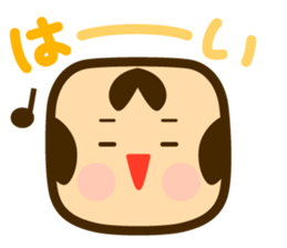 kokeshi frends sticker #4986723