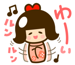 kokeshi frends sticker #4986730