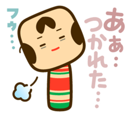 kokeshi frends sticker #4986733