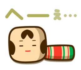 kokeshi frends sticker #4986736