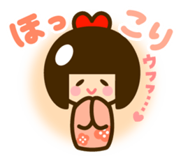kokeshi frends sticker #4986752