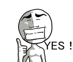 Mr.UZAI white sticker #4987676