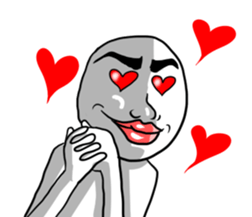 Mr.UZAI white sticker #4987680