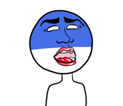 Mr.UZAI white sticker #4987687