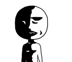 Mr.UZAI white sticker #4987698