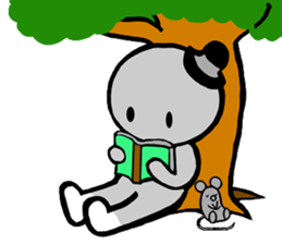 Mr. white and mouse2 sticker #4988806