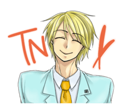 The student uniform boys sticker #4989107