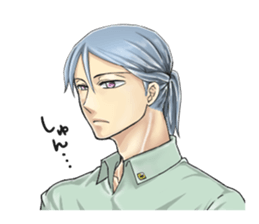 The student uniform boys sticker #4989115