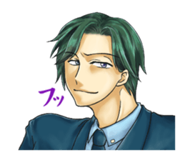 The student uniform boys sticker #4989122