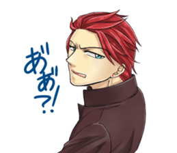 The student uniform boys sticker #4989126