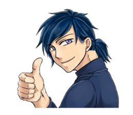 The student uniform boys sticker #4989132