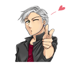 The student uniform boys sticker #4989137