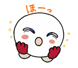 White circle sticker #4989183