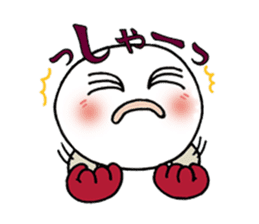 White circle sticker #4989191