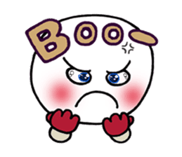 White circle sticker #4989201