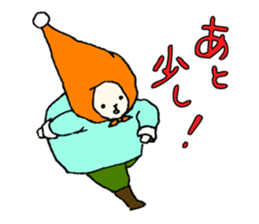 a little cute rabbit and his friends sticker #4989701