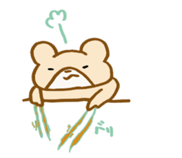 Bear to wait for your return sticker #4989756