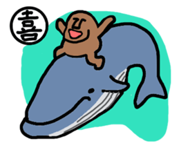 Moai-Face "Brown" sticker #4990054