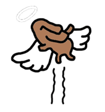 Moai-Face "Brown" sticker #4990074