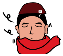 7:3 Hairstyle Man sticker #4990135