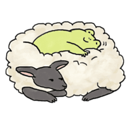 Kanga & Eru and their boon buddies #04 sticker #4990555