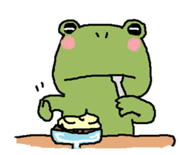 Frog and Cat sticker #4990562
