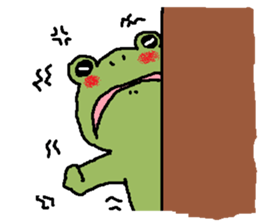 Frog and Cat sticker #4990563