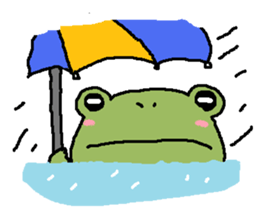 Frog and Cat sticker #4990573