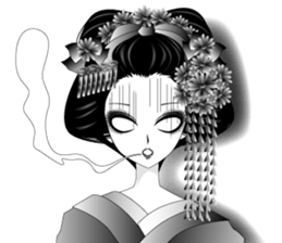 Pretty Girl picture book6 sticker #4990981