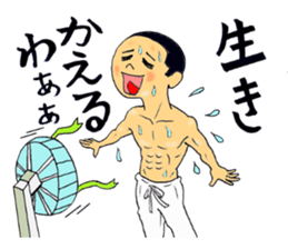 Shine! Judo boy sticker #4991063