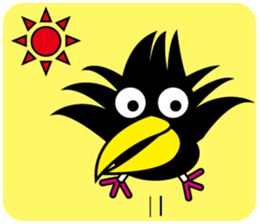 Yellow Beak Birds sticker #4991118