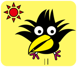 Yellow Beak Birds sticker #4991118