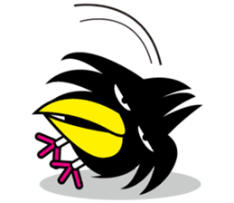 Yellow Beak Birds sticker #4991156