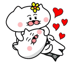 Matsukichi & Hanako~Love sticker~ sticker #4991278