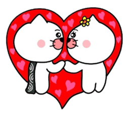 Matsukichi & Hanako~Love sticker~ sticker #4991301