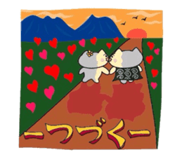 Matsukichi & Hanako~Love sticker~ sticker #4991317