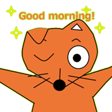 Sticker of Mr. KI of a fox sticker #4991867