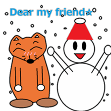 Sticker of Mr. KI of a fox sticker #4991877