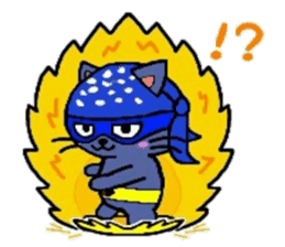 HERO Cats (BLUE) sticker #4991949