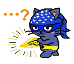 HERO Cats (BLUE) sticker #4991951